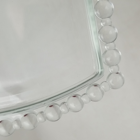 Beaded Edge Glass Vanity Tray - Picture 8 of 11